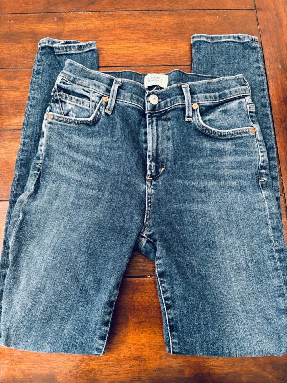 Citizens of Humanity Rocket Ankle Style Women's Blue Denim Jeans